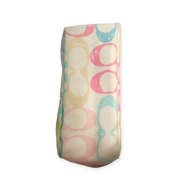 Coach Pastel Hampton Signature Scribble Shoulder Bag (Style No. 247) - Picture 5 of 14